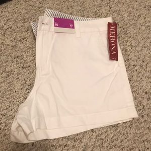 NWT Target white shorts